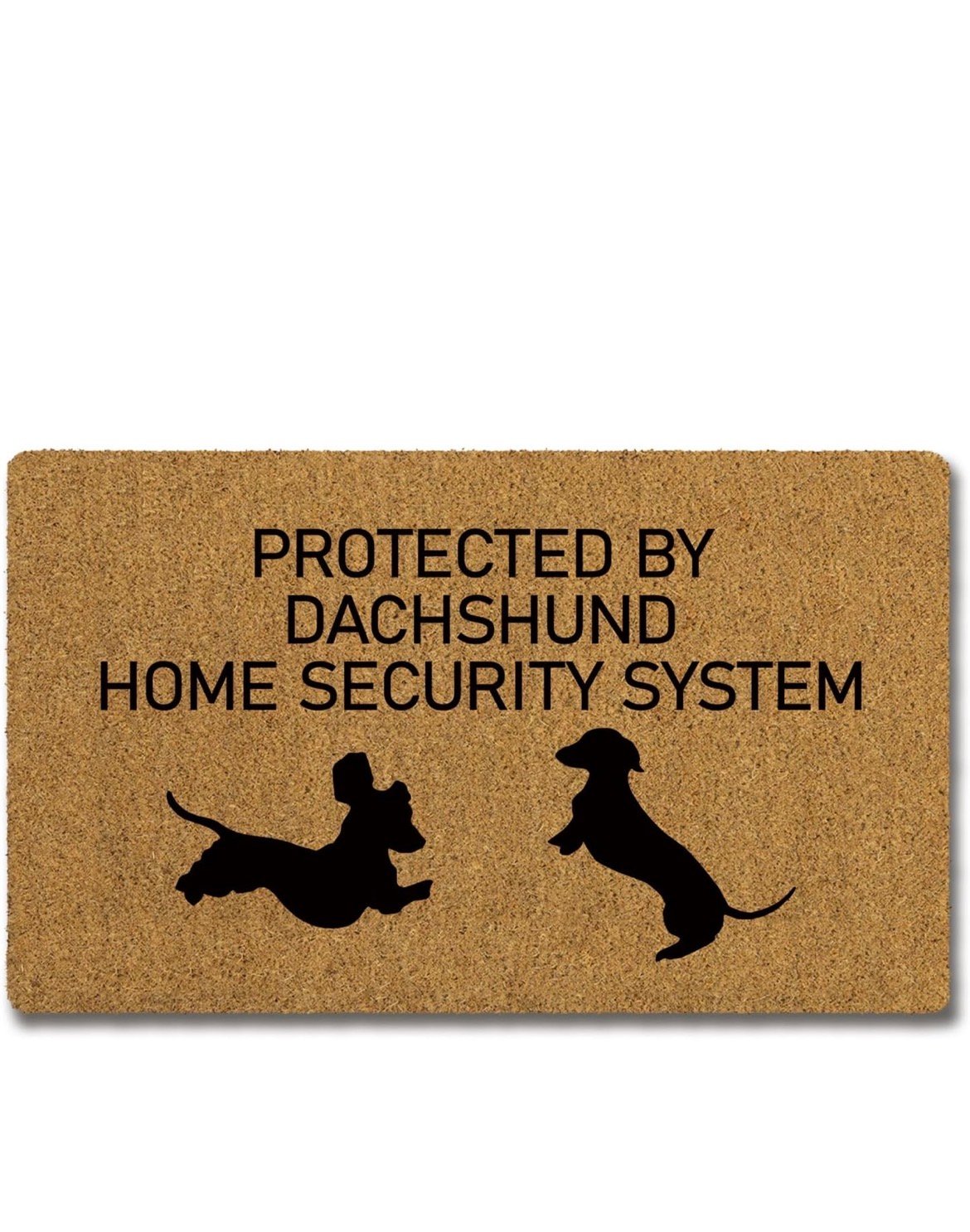 Funny Dachshund Welcome Mats for Front Door